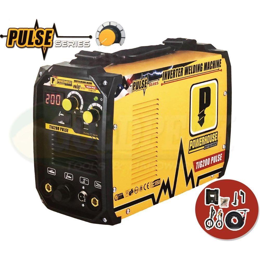 Powerhouse TIG 200 PULSE 2in1 (TIG/MMA) DC Inverter Welding Machine - Goldpeak Tools PH Powerhouse Powerhouse TIG 200 PULSE 2in1 (TIG/MMA) DC Inverter Welding Machine - Goldpeak Tools PH Powerhouse